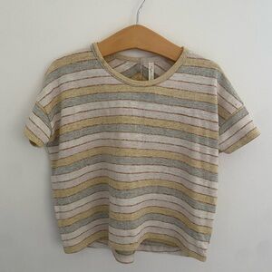 Rylee + Cru Striepd relaxed tee Size 2-3 T $35